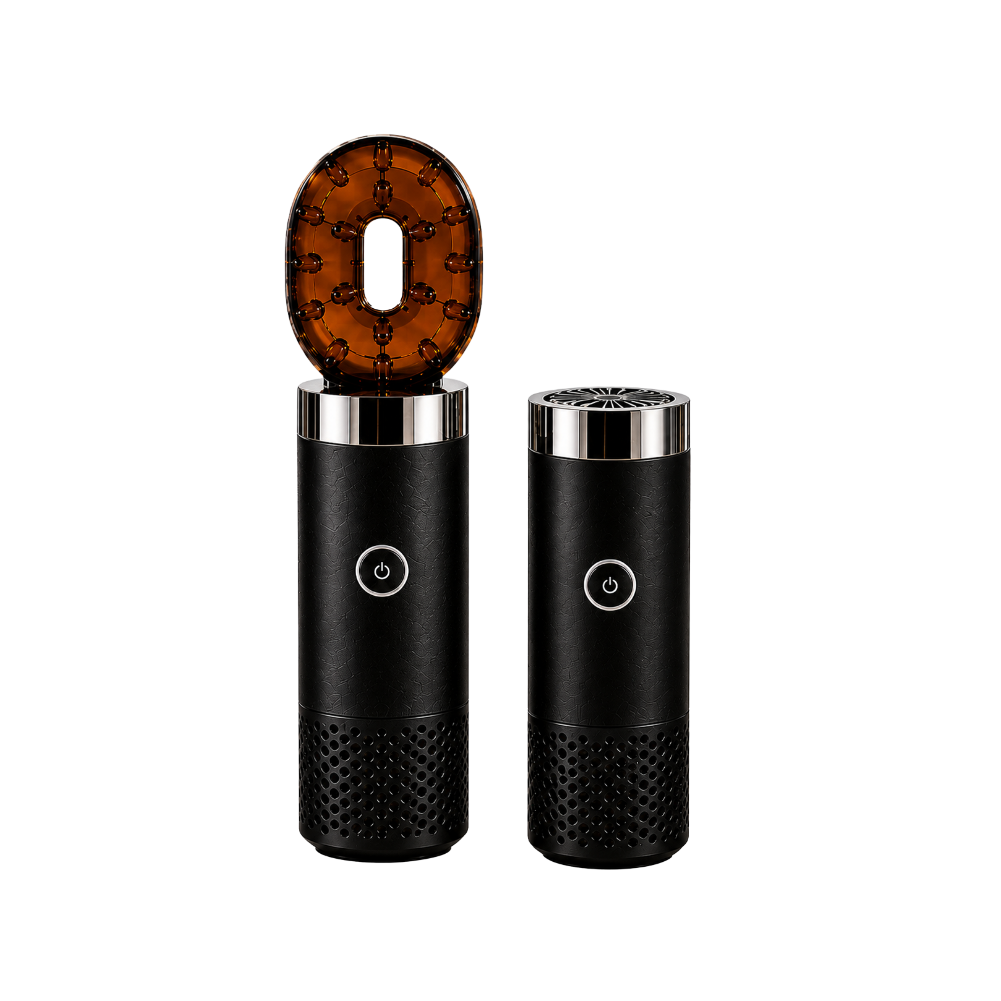 Luxe 2-in-1 bakhoor haarkam met elektrisch diffuser opzetstuk