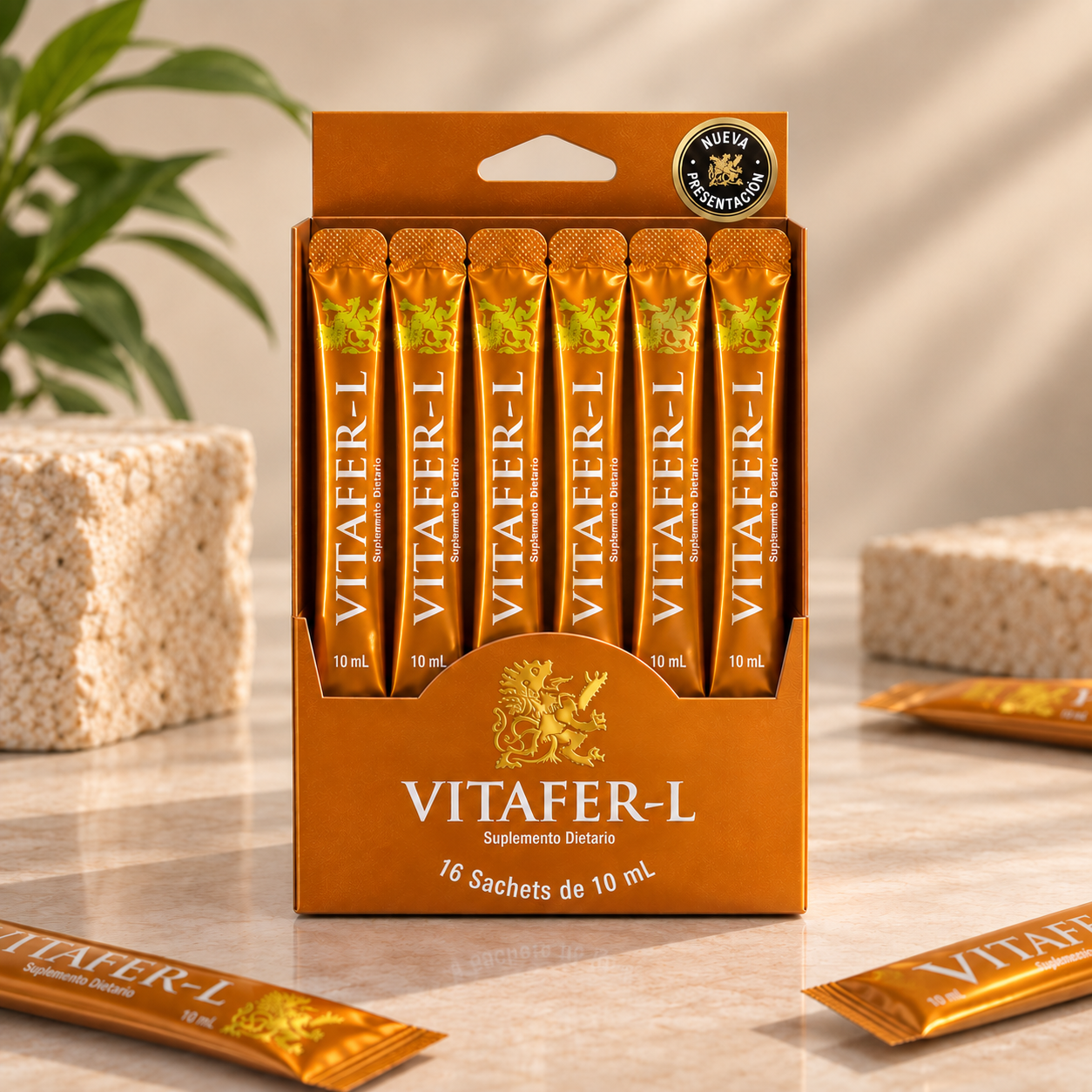 Vitafer voedingssupplement sachet – individuele verpakking