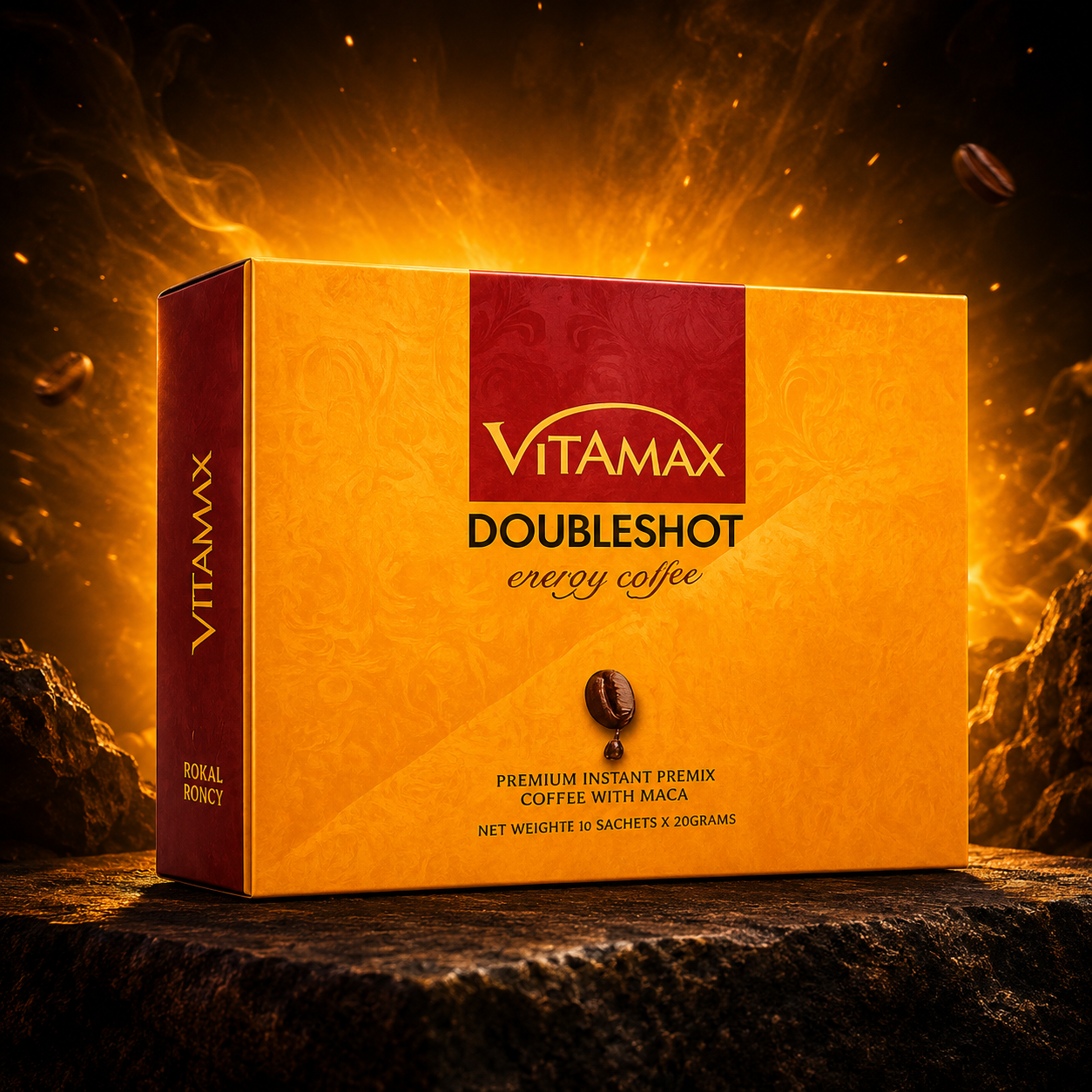 Vitamax Doubleshot Energy Coffee 10 sachets