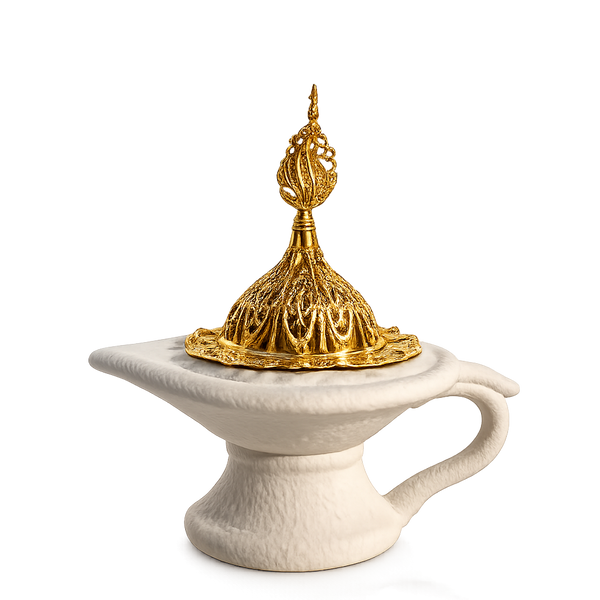 Luxe Bakhoor Brander - Wit